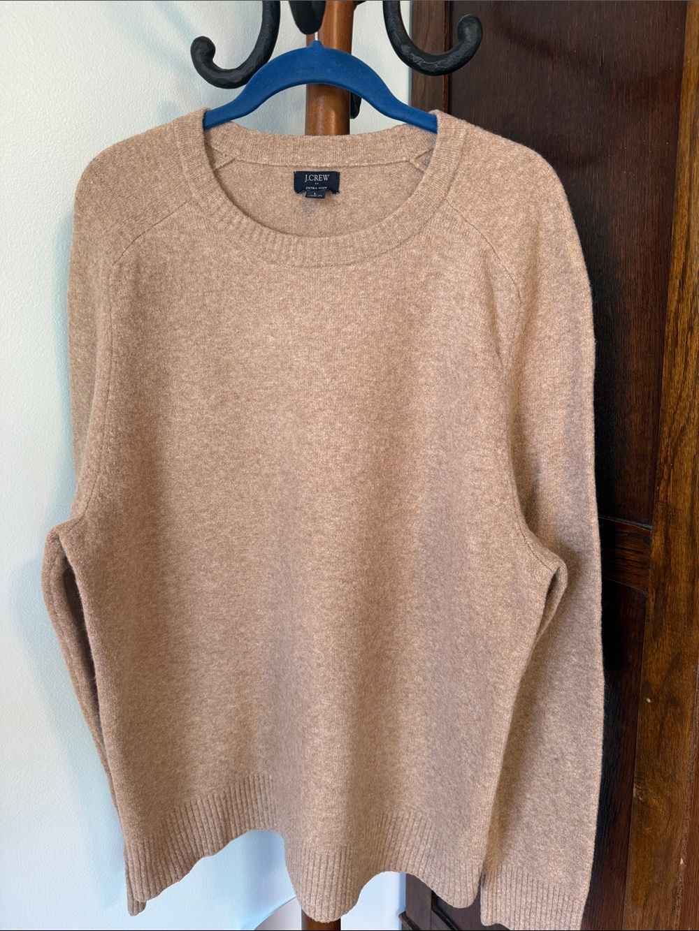 Men’s J.Crew Light Brown Sweater size Large